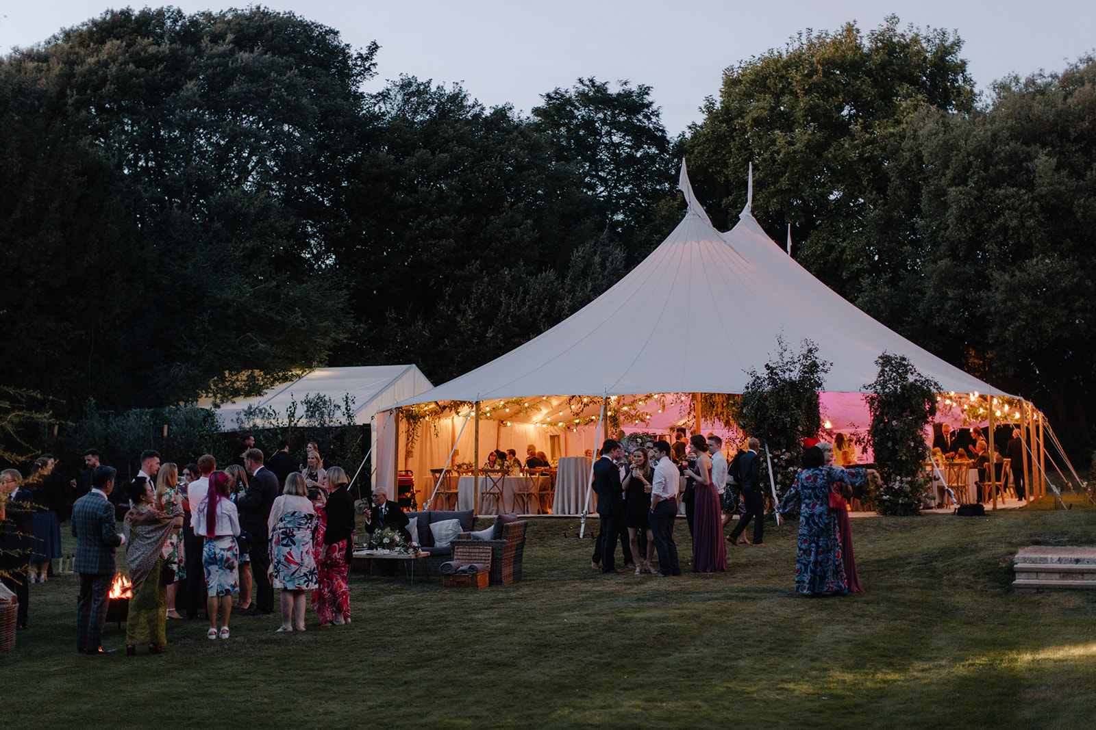 Parties & Party Sail Tent Gallery